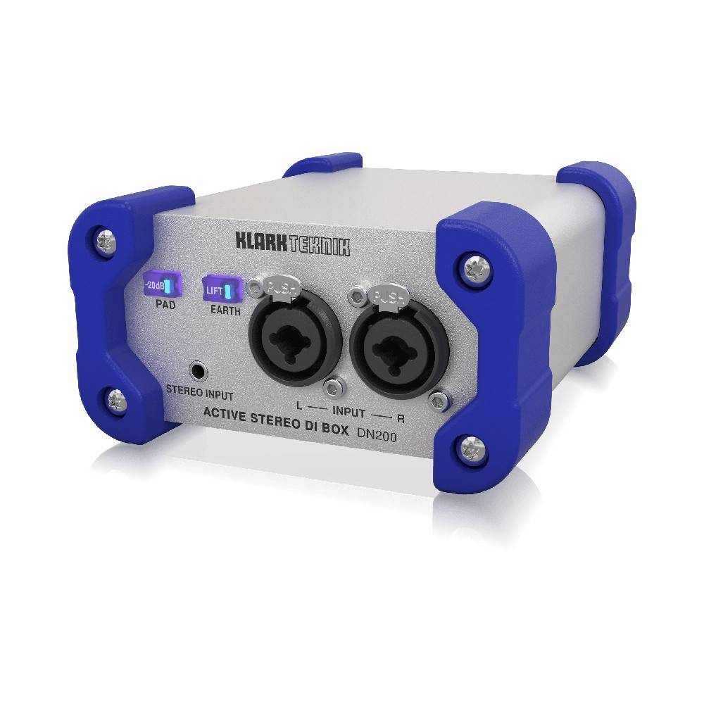 KLARK TEKNIK DN200 V2 2 Channel Active DI Box with Extended Dynamic